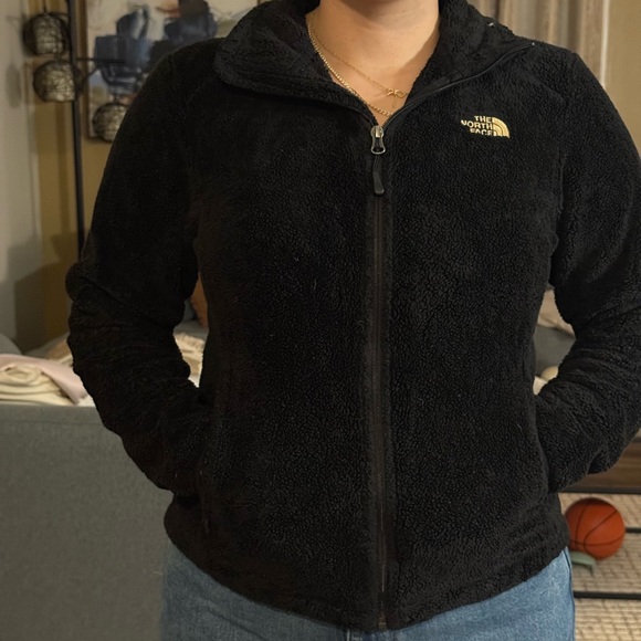 The North Face Black Full-Zip Fleece - Picture 1 of 2